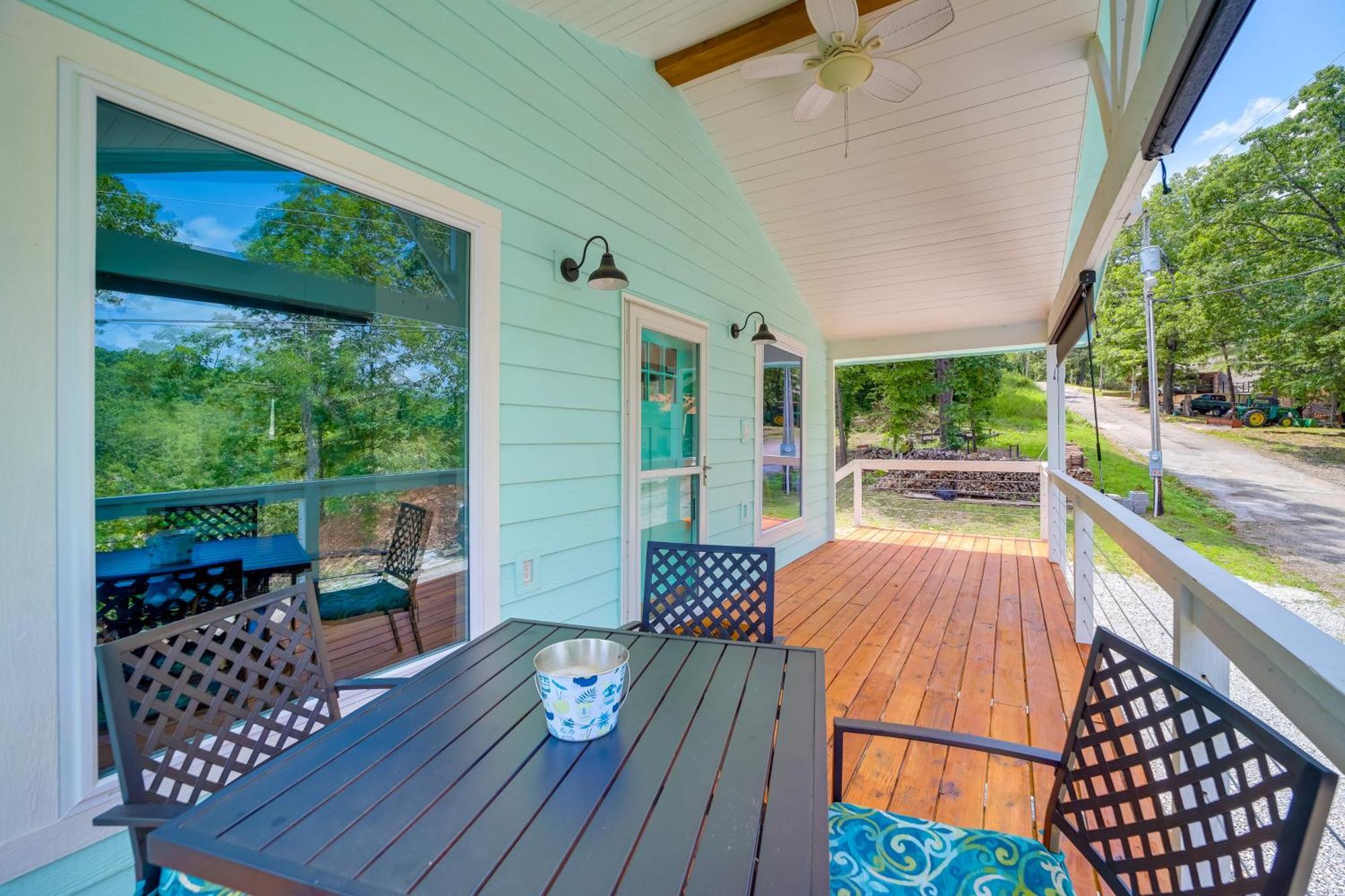 Cozy Eucha Cottage At Grand Lake With Hot Tub! Ngoại thất bức ảnh